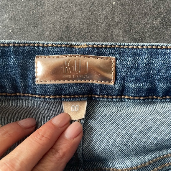 Kut from the Kloth Wide-Leg Denim Jeans - Picture 3 of 4